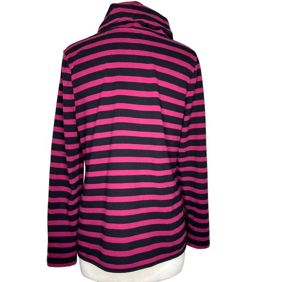 Croft & Borrow size large knit turtleneck stretch long sleeve - Picture 5 of 12